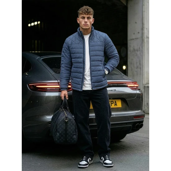 Pārejas tumši zila jaka Gasen Vīriešu jakas un mēteļi