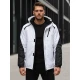 Vīriešu balta slēpošanas jaka Atlant