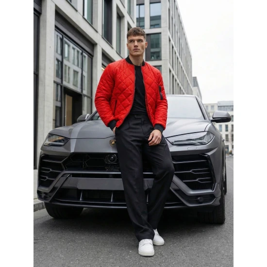 Vīriešu sarkanā jaka Morel JS/MY01 - TX2210