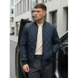 Vīriešu tumši zila jaka Morel