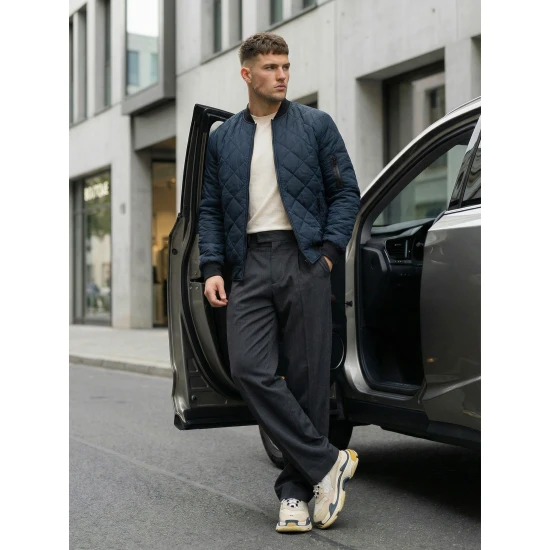 Vīriešu tumši zila jaka Morel JS/MY01 -TX2217