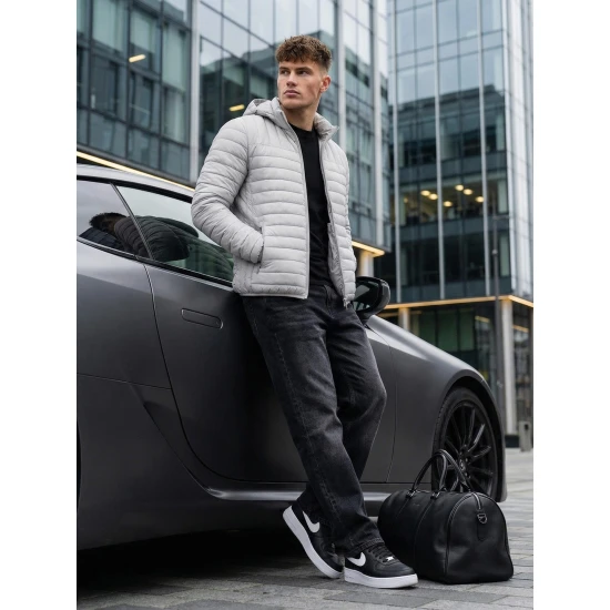 Pārejas pelēka jaka Mond Nedēļas TOP: pavasara jakas