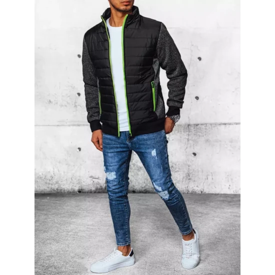 Pārejas melna jaka Trevis Rudens/Pavasaris