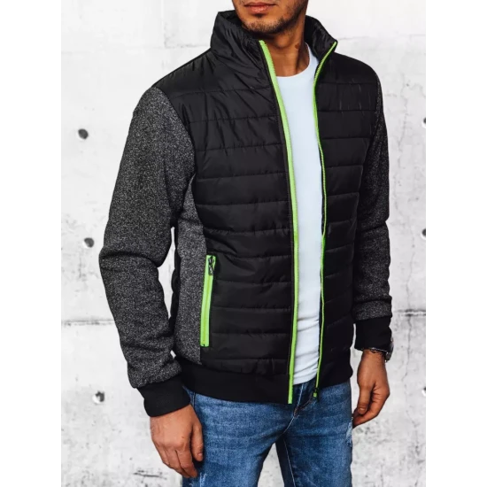 Pārejas melna jaka Trevis Rudens/Pavasaris