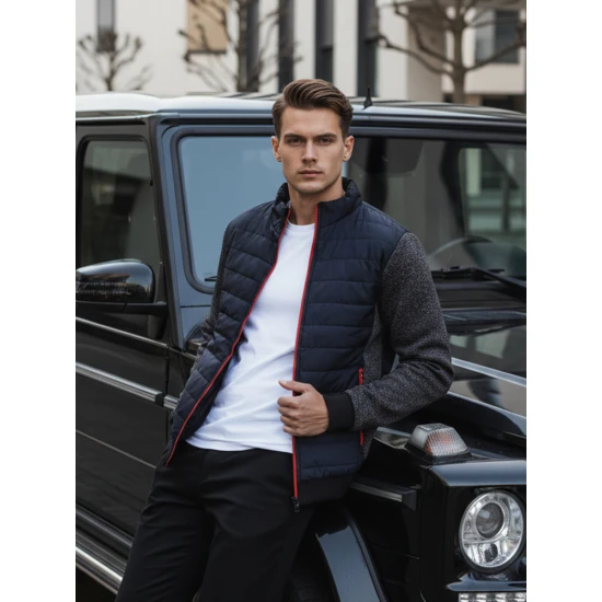 Pārejas tumši zila jaka Trevis Rudens/Pavasaris