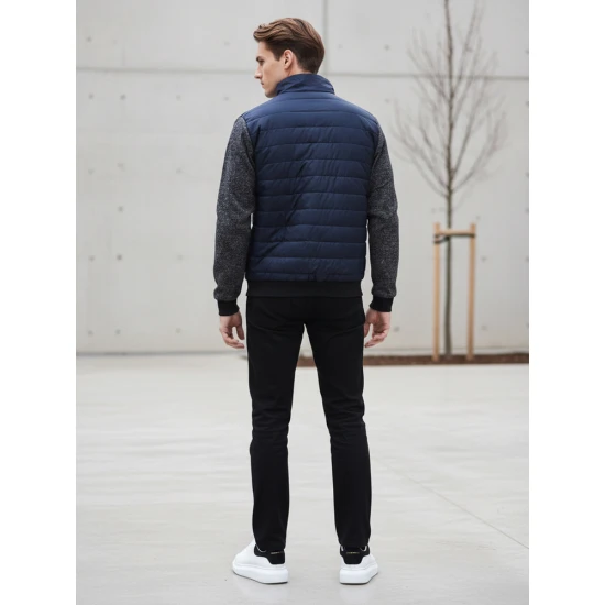 Pārejas tumši zila jaka Trevis Rudens/Pavasaris