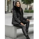 Sieviešu melna ziemas jaka Lota Sieviešu jakas