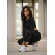 Sieviešu bikses melnā krāsā Fix JS/35K1602/3