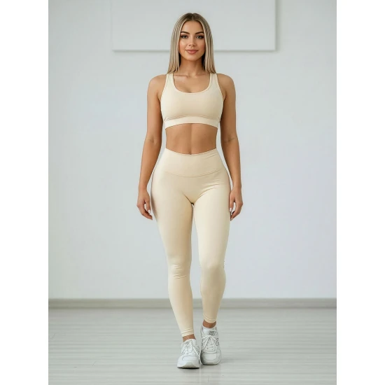 Sieviešu brūnie legingi Sprint