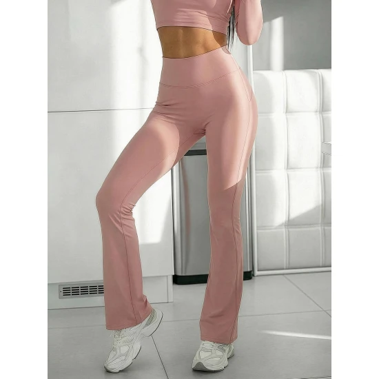 Sieviešu ikdienas rozā bikses Alin JS/17K588/7