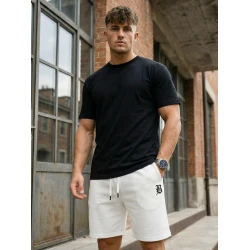 Vīriešu baltas šorti Buston