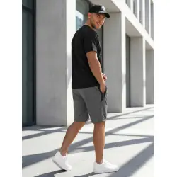 Vīriešu tumši pelēkie šorti Max