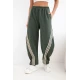 Sieviešu haki krāsas ikdienas bikses Sports
