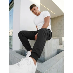 Vīriešu melnās bikses Brac