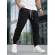 Vīriešu melnās bikses Bold Gadījuma bikses