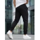 Vīriešu melnās bikses Bold Gadījuma bikses