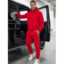 Sarkanas vīriešu brīvā laika bikses Sergo