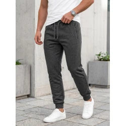 Vīriešu tumši pelēkas bikses Blim