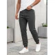 Vīriešu tumši pelēkas bikses Blim
