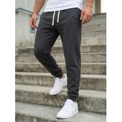 Vīriešu tumši zilas krāsas bikses Base