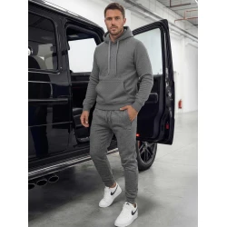 Vīriešu tumši pelēkas ikdienas bikses Resol