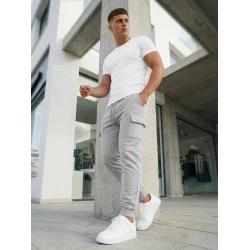 Vīriešu pelēkas bikses Brac