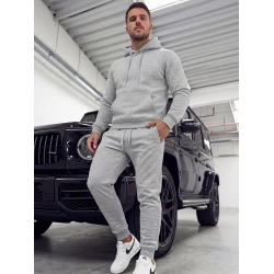 Vīriešu gaiši pelēkas ikdienas bikses Sergo