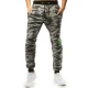 Vīriešu gaiši pelēkas kamuflāžas ikdienas bikses Axel Gadījuma bikses