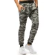 Vīriešu gaiši pelēkas kamuflāžas ikdienas bikses Axel Gadījuma bikses