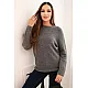 Women's dark grey jumper Arol
