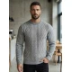 Vīriešu pelēks džemperis Wilson