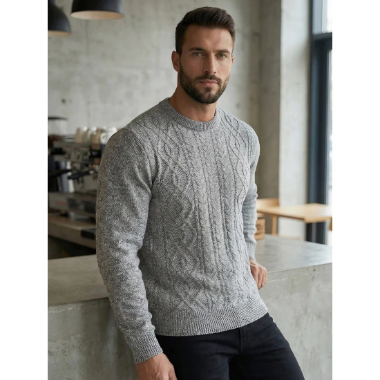 Vīriešu pelēks džemperis Wilson