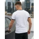 Vīriešu balts T-krekls Manter Vienkrāsains T-krekls
