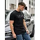 Męski czarny T-shirt Max Koszulka z napisami