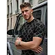 Men's black T-shirt Jeff T-shirt