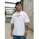 Vīriešu balts oversize t-krekls Dreamers