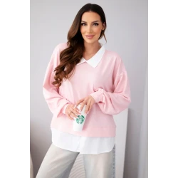 Sieviešu gaiši rozā blūze Liucy