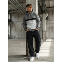 Vīriešu tumši pelēks džemperis Ovil