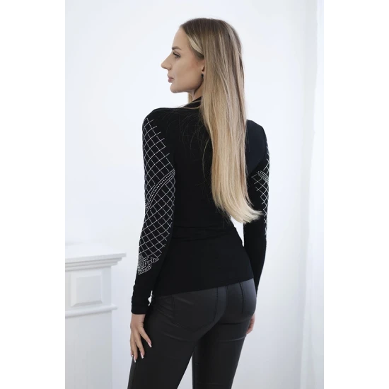 Sieviešu melna blūze Tara