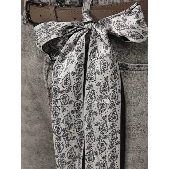 Sieviešu pelēkie džinsi Madrid Bikses