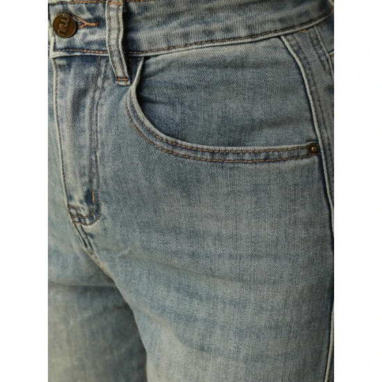 Sieviešu gaiši zili džinsi Estin Džinsi un džogeri