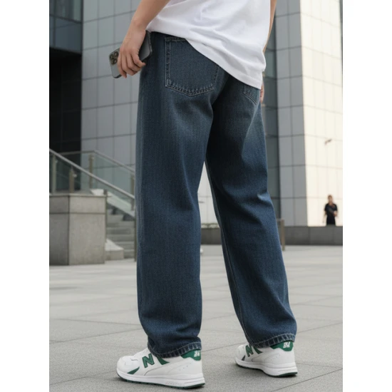 Vīriešu tumši zili džinsi Akon Džinsi un džogeri