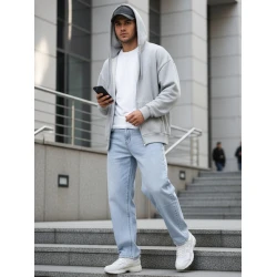 Vīriešu gaiši zili džinsi Akon