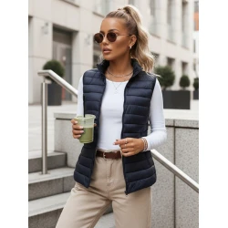 Sieviešu tumši zila veste Sila