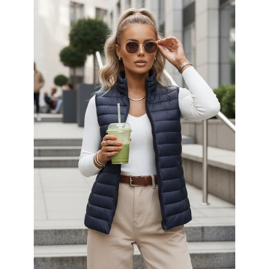 Sieviešu tumši zila veste Sila Sieviešu vestes