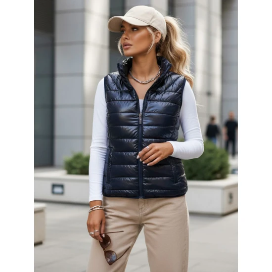 Sieviešu tumši zila veste Vian Sieviešu vestes