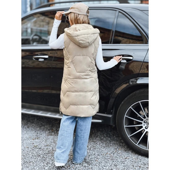 Sieviešu garā brūnā veste Lucy