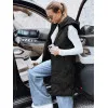 Sieviešu garā melnā veste Lucy