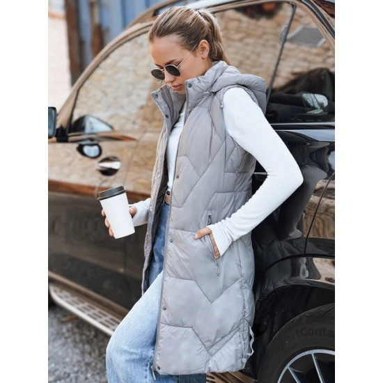 Sieviešu garā pelēkā veste Lucy