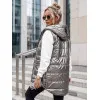 Sieviešu pelēka spīdīga veste Jess Sieviešu vestes